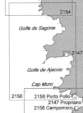 mappa 2156 Da Punta D' Orchina a Capo Muro (Paraggi di Ajaccio)