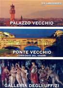 dvd DVD - Le quattro meraviglie di Firenze: Palazzo Vecchio, Ponte Vecchio, Corridoio del Vasari, Galleria degli Uffizi - documentario in sei lingue + contenuti speciali, la storia, l'arte e le curiosità