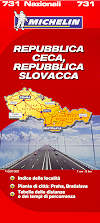 mappa stradale n.731 - Repubblica Ceca e Repubblica Slovacca