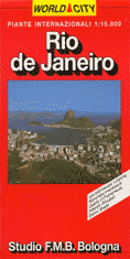 mappa di città Rio de Janeiro