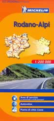 mappa stradale n. 523 - Rodano-Alpi - ultima edizione