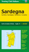 mappa stradale regionale Sardegna