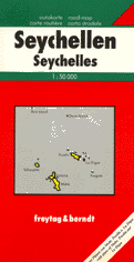mappa stradale Seychelles