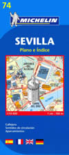 mappa di città n.74 - Siviglia / Sevilla