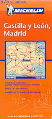 mappa stradale n.575 - Spagna - Castilla y Leon, Madrid