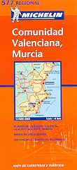 mappa stradale n.577 - Spagna - Comunidad Valenciana, Murcia
