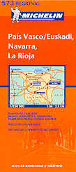 mappa stradale n.573 - Spagna - Paìs Vasco/Euskadi/Paesi Baschi, Navarra, La Rioja