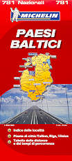 mappa stradale 781 - Stati Baltici