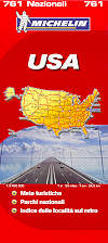 mappa stradale n.761 - USA - Stati Uniti d' America