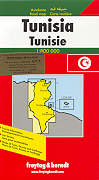 mappa stradale Tunisia \ Tunisie \ Tunisien