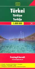 mappa stradale Turchia - edizione 2014