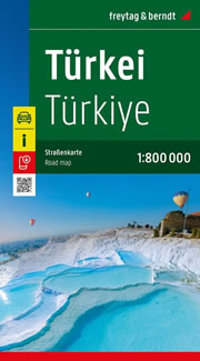 mappa Turchia stradale con Istanbul, Ankara, Smirne, Bursa, Adana, Gaziantep, Konya, Antalya, Diyarbakır, Mersin, Kayseri, Eskişehir, Denizli, Şanlıurfa, Samsun, Adapazarı, Kahramanmaraş, Malatya, Van, Elazığ 2025