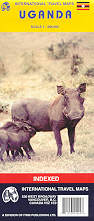 mappa stradale Uganda