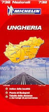 mappa stradale n.732 - Ungheria
