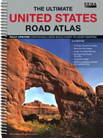 atlante United States Road Atlas / Atlante stradale U.S.A. (Stati Uniti d'America) cartografia dettagliatissima compatibile con GPS + mappe dei Parchi Nazionali