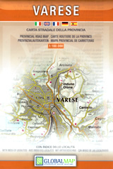 mappa stradale provinciale Varese - mappa della provincia - EDIZIONE 2024