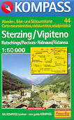 mappa topografica 44 - Vipiteno / Sterzing
