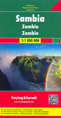 mappa Zambia con Kabwe, Ndola, Chipata, Mansa, Lusaka, Kasama, Solwezi, Livingstone, Mongu 2025